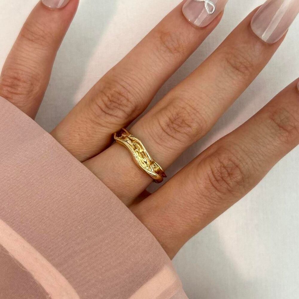 Vintage Luxury Inspired Gold Ring